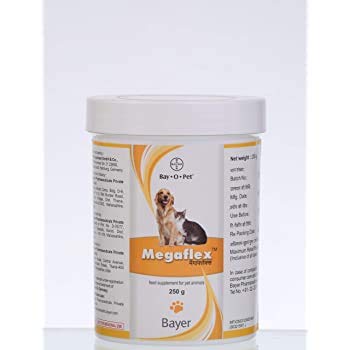Bayer Megaflex Feed Supplement for Dogs & Cats 250gm(Pack of 2)