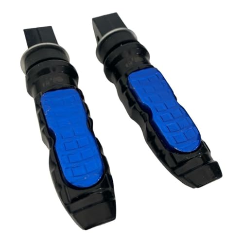 Pedaleira Esportiva Universal Para Motos (Azul)