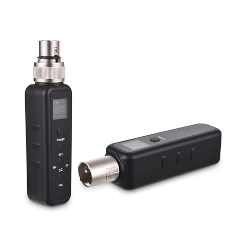 Système de micro sans fil XLR UHF pour animation de soirée et scène