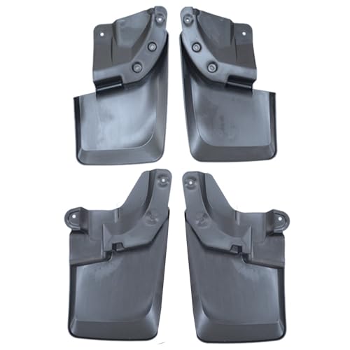 Image of Mud Guards Splash Guards Fender Drape Kit with Bullets for 2016-2021 Toyota Tacoma with Factory Wheel Lip Molding /Fender Flares