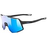 uvex sequenze - Sportbrille für Damen und Herren - 100% UVA-, B, C Schutz - beschlagfrei - black...