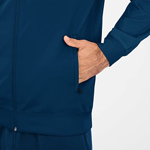 JAKO Herren Polyesterjacke Classico, Nightblue/Citro, XXL – Ansicht 6