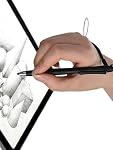 2 Stylo tactile résistif de Pcs, Stylus stylo avec corde de ressort, Stys anti-rayure avec pointe de stylus, stylos tactiles pour écrans tactiles, dessin, croquis et prise de notes (Taille:3mm)