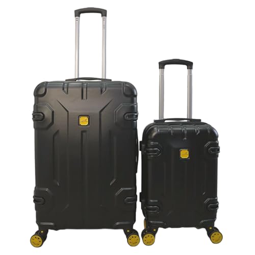 Maletas Viaje Rígidas, Set 2 Piezas 26' y 18' Pulgadas, Ruedas 360°, Candado Numérico, Material 100% ABS, ASA 3 Niveles, Protección Anti-Impacto...