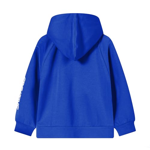 Hoodies For Boy And Girls Long Sleeve Solid Hooded kids Sweatshirts With Pockets Full Zip Active Jacket2