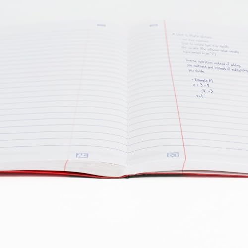 Livre de composition Five Star grand format ligné large 80 feuilles