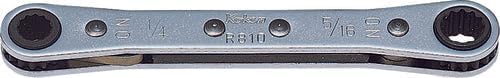 Ko-ken R810-3/8X7/16 Ratcheting Ring Wrench 3/8x7/16 6 point 140mm Reversible