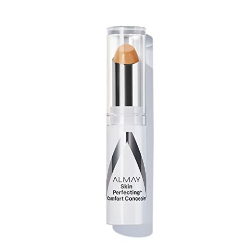 Almay Skin Perfecting Comfort Concealer, Face Makeup, Full Coverage, Natural Looking Finish,...