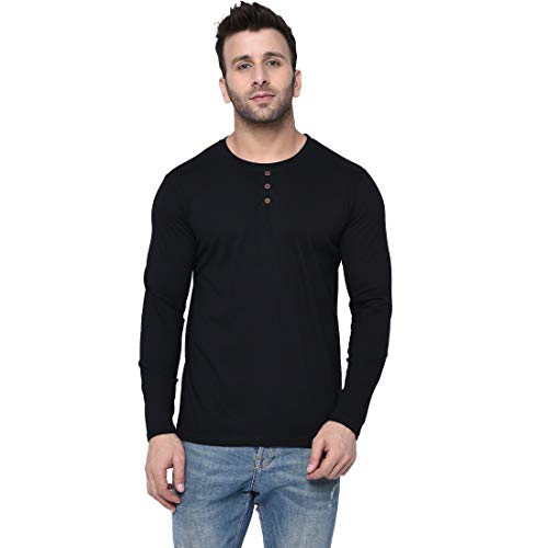 Image of London Hills Men's Cotton Regular Fit T-Shirt