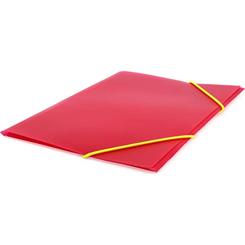 Grafoplás 4801554 Ordner mit 3 Klappen, A5, Pink