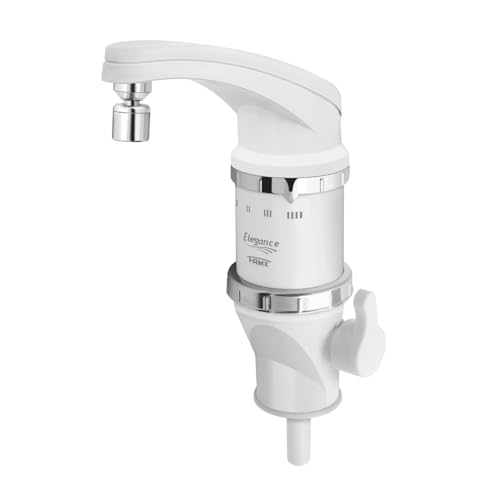 TORNEIRA ELETRICA ELEGANCE 4T DE BANCADA - 220V 5.400W BRANCA - FAME