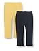 GUPPY BABY Mädchen ZBFNEEL 2P Leggings, Dark Sapphire/Pack:GOLDEN APRICOT, 80