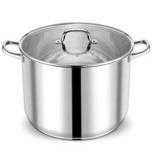 P&P Chef SSSP-39 Edelstahl Suppentopf 24 QT