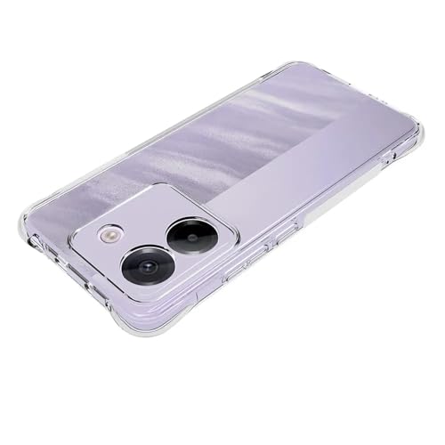 Image of for [Poco M7 pro] Case,[Poco M7 pro] Phone Back Case Cover Clear Transparent Corners TPU Shock-Absorption Flexible Cell Phone Cover for [Poco M7 pro] - Transparent