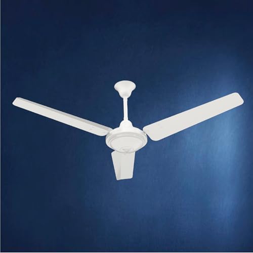 Image of Superfan Super Sevak 1200 mm BLDC Ceiling Fan with Remote | 11 kV Surge Protection | 380 RPM | 220 CMM Airflow | 35W Power Saving Fan | 5 Year Warranty (White)
