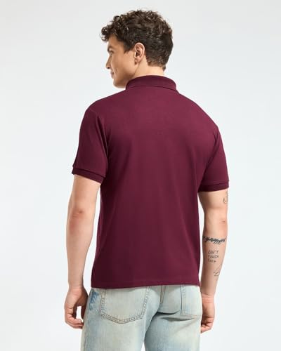 Image of Wellbi Eco-Friendly Bamboo Polo T Shirt | Mens Stylish Casual Regular Fit | Comfortable Soft | Trendy Breathable Lightweight | Quality Modern Essential Fashion