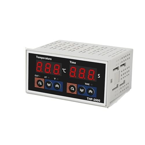 Controlador PID THF-2000 elimina oscilaciones térmicas con relé SSR AC85-265V tipo K