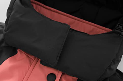 Image of Women's Waterproof Ski Jacket Hooded Snowboard Coat Warm Winter Snow Jackets