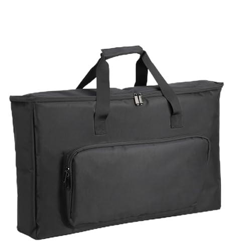 27 Inch Monitor Carrying Case Thick Padding Protective Carrying Case for 27 LCD Gaming Monitor Water Resistant Monitor Protector Sleeve for 27 Inch Desktop Monitor(27in)