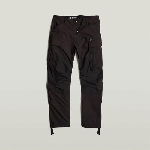 G-STAR Uomo Rovic Zip 3D Loose Pants Pantaloni, Nero (Dk Black D25219-D308-6484), 31W / 32L - 3
