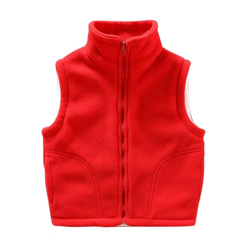 Girls Boys Fleece Vests, Winter Vest for Kids Warm Fleece Outerwear Jacket Sleeveless Quilted Coat Tween Clothes