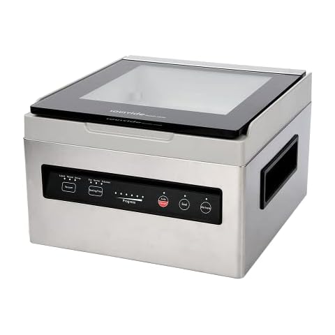 Sous Vide Tools IV2.5 Chamber Vacuum Sealer, black and silver Cover