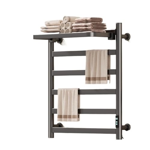 Secador con estante para un baño de diseño compacto y confortable 4