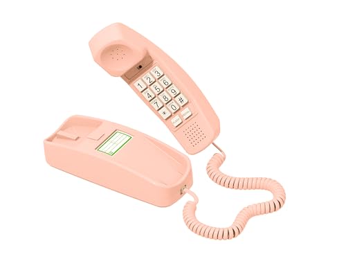 Téléphone compatible appareils auditifs iSoHo avec volume personnalisé et montage mural