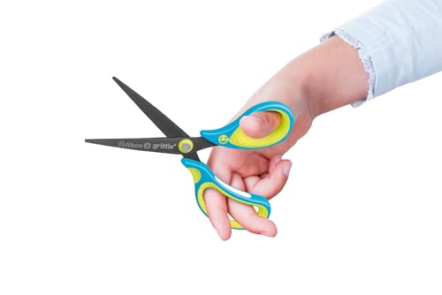 Schulschere Griffix spitz, für Rechtshänder, Neon Fresh BLUE, 1 Stück (für Rechtshänder)
