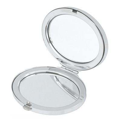 Miroir de poche portable mignon petit miroir de maquillage ovale