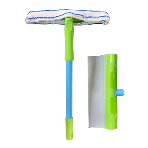Herramienta de limpieza para cristal de ducha - Herramienta de limpieza de silicona para parabrisas de coche - Rasqueta de ventana para casa baño cocina puertas pared parabrisas