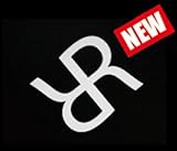 RASH R抜文字ステッカー/ラッシュウェットスーツ サーフィン ホワイト