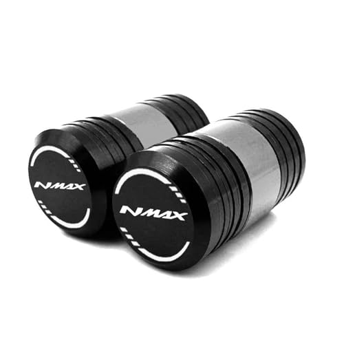 Ventileinsatzkappen Für Yamaha Nmax N-max 125 155 NMAX125 NMAX155 2020 2021 2022 2023 Motorrad Reifen Ventilkappen(Grey)