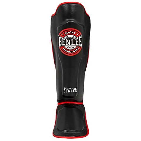 Benlee Schienbeinschoner aus Kunstleder Buster Black S/M Cover