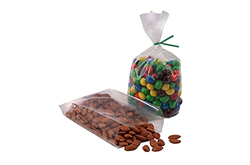 3.5 X 2.25 X 9.75 1.5 Mil Gusseted Polypropylene Poly Bags (1,000 Bags) - Laddawn 13115