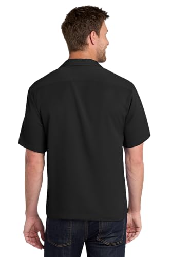 Port Authority Men's Easy Care Short Sleeve Button-Down Camp Shirt3