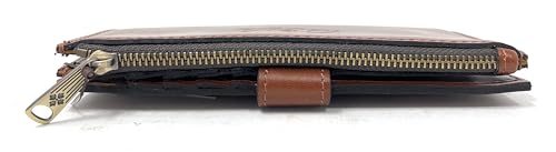 Patricia Nash Leather Nazari Bifold Wallet, Tan4