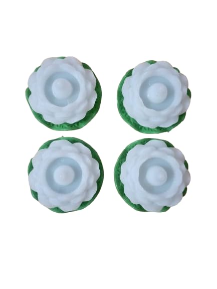 QinPin Lotus Flower Shape Battery Operated LED Smokeless Candles Diya Lights for Diwali (Pack of 4)-image-30