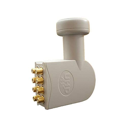 LNB OCTO High Gain 65 DB - Fact. Bruit 0,1DB Full HD 4K TNTSAT Astra FRANSAT