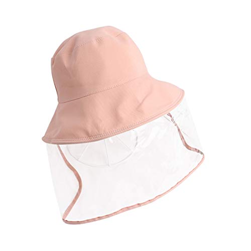Freahap Kids Face Shield Hat Anti-Spitting Face Cover Hat Anti Saliva Droplet Bucket
