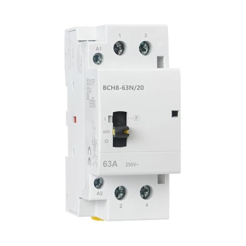 Contacteur modulaire 63A 2NO pour piloter le chauffage de la maison en 110V