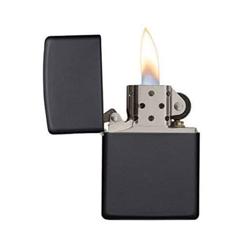 Premium Refillable Metal Lighter – Flip Top Pocket Lighter with Classic Matte Finish | Durable & Reusable Fluid Lighter for Outdoor, Camping, BBQ, Travel & Everyday Use-picture-23
