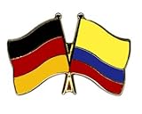  Yantec Freundschaftspin Pin Deutschland Kolumbien