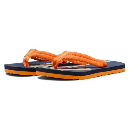 PUMA   EPIC FLIP V2 PS, Chanclas Unisexo, NEW NAVY PISTACHIO GREEN ORANGE GLO,