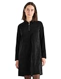 CECIL Damen 1409088 Cordkleid mit Zipper, Schwarz, M