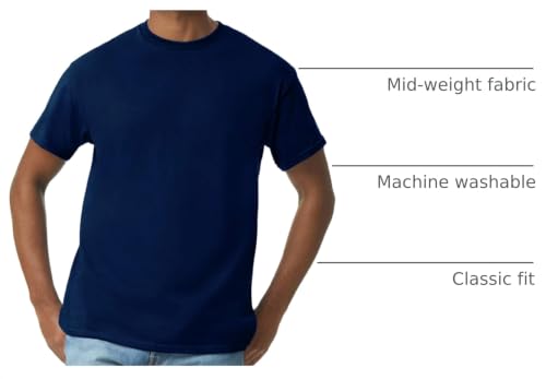Image of Gildan Adult Heavy Cotton T-Shirt, Style G5000