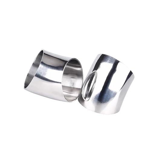 Codo de soldar de 38mm en acero inoxidable SS304 para evitar fugas en desvíos de 45° 4