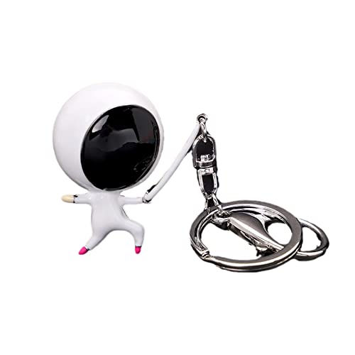 PHATM Porte-clés Figurine D'escrime de Compétition Sportive Bijoux pour Hommes Et Femmes Cadeaux D'événements Commémoratifs de Club Pendentif Créatif