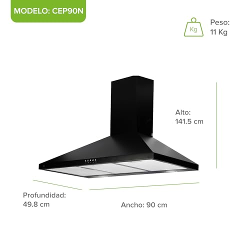 Lista de Campanas de Acero Inoxidable para Cocina los mejores 10. 11 Imagen adicional