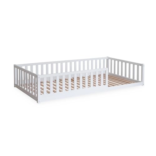 Ehrenkind® Bodenbett Buche Livo | FSC Zertifiziert | Kinderbett mit...